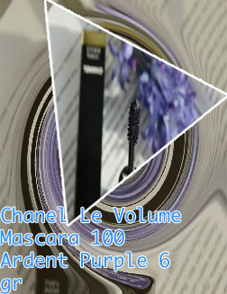 Chanel purple mascara