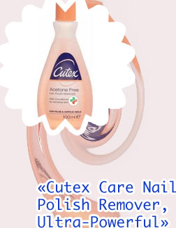 Cutex ultra caring non acetone