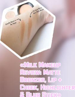 Milk blaze bronzer