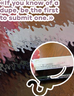 No tug waterproof gel eyeliner