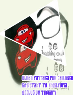 Occlusion therapy eye patch