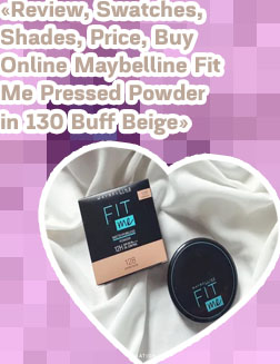 Shade compact powder maybelline fit me