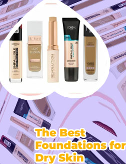 Top foundations for dry skin