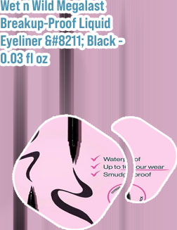 Wet n wild breakup proof liquid liner